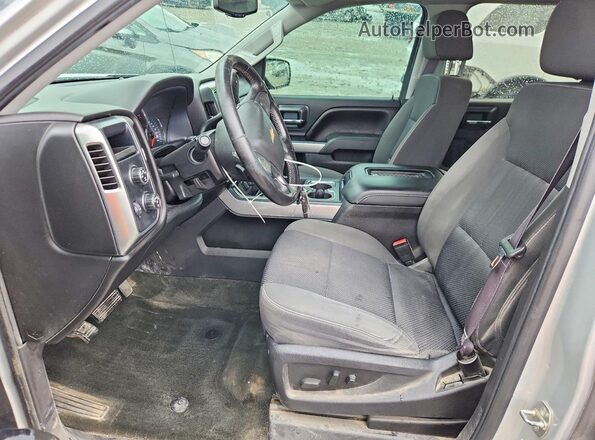 3GCUKREC9GG236090 2016 CHEVROLET SILVERADO Silver წინა სალონის ხედი