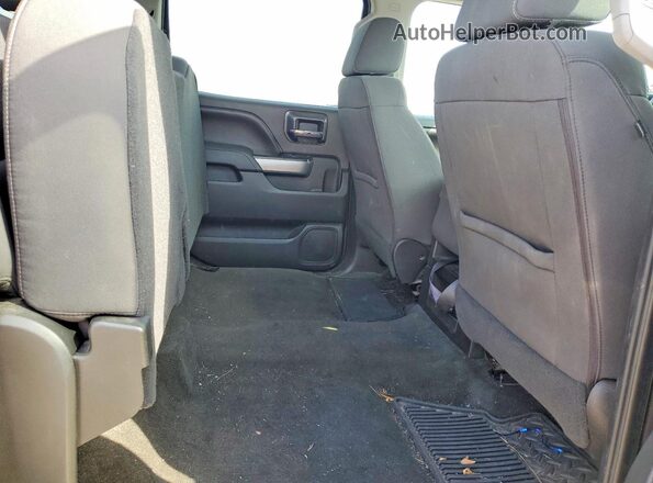 3GCUKREC9GG269140 2016 CHEVROLET SILVERADO Black Widok tylnych siedzeń