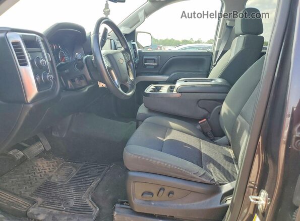 3GCUKREC9GG269140 2016 CHEVROLET SILVERADO Black Widok wnętrza z przodu