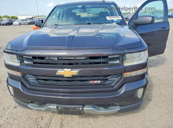 3GCUKREC9GG269140 2016 CHEVROLET SILVERADO Black Widok wnętrza z tyłu