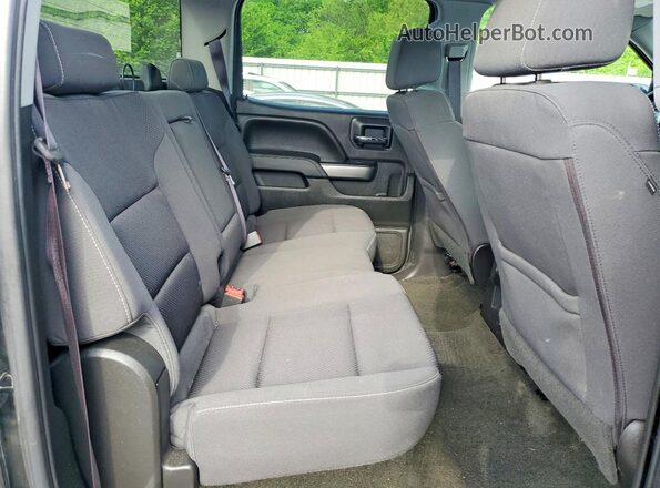 3GCUKREC9GG386930 2016 CHEVROLET SILVERADO Black უკანა სავარძლების ხედი