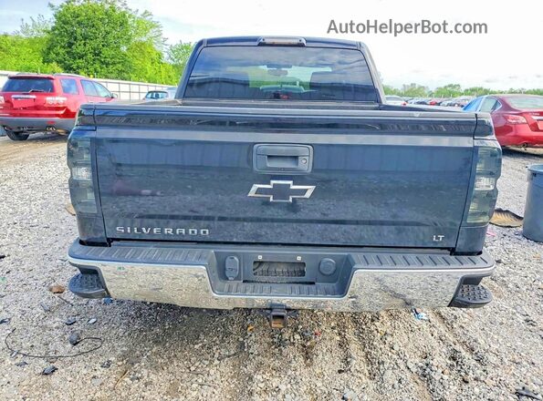 3GCUKREC9GG386930 2016 CHEVROLET SILVERADO Black უკანა ხედი