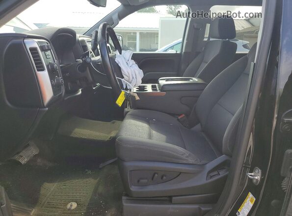 3GCUKREC9GG386930 2016 CHEVROLET SILVERADO Black წინა სალონის ხედი