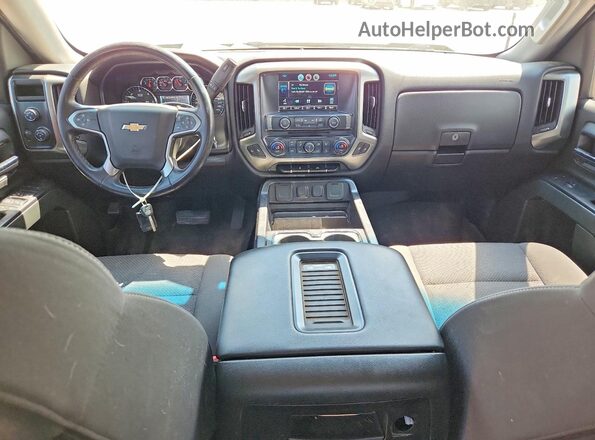 3GCUKREC9GG388287 2016 CHEVROLET SILVERADO Black Առջևի վահանակի տեսք