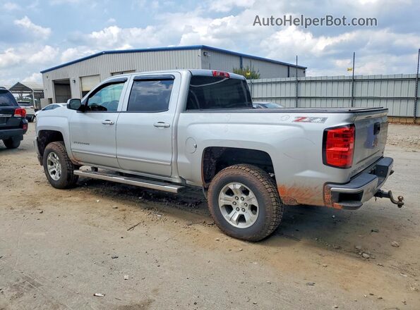 3GCUKREC9HG329256 2017 CHEVROLET SILVERADO Silver Tył lewy