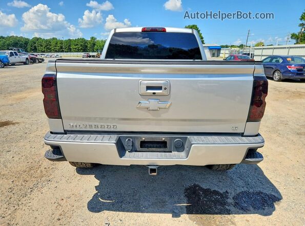 3GCUKREC9HG339768 2017 CHEVROLET SILVERADO Серебряный Вид сзади