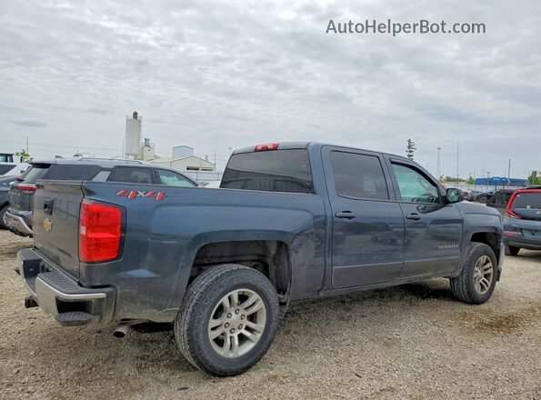 3GCUKREC9JG294627 2018 CHEVROLET SILVERADO Серый Задняя правая четверть