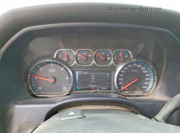 3GCUKREC9JG294627 2018 CHEVROLET SILVERADO Серый Вид щитка приборов