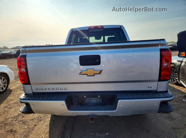 3GCUKREC9JG529060 2018 CHEVROLET SILVERADO Silver Widok z tyłu