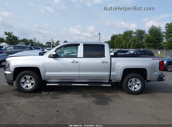 3GCUKREC9JG646203 2018 CHEVROLET SILVERADO Silver Widok wnętrza 360 stopni