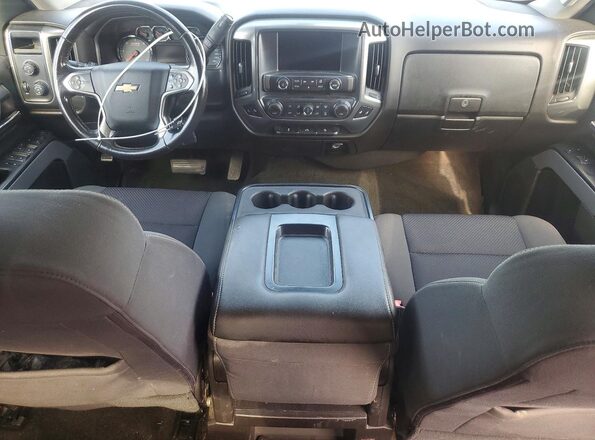 3GCUKRECXGG176546 2016 CHEVROLET SILVERADO Black Առջևի վահանակի տեսք