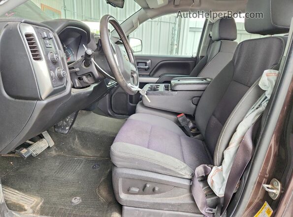 3GCUKRECXGG228838 2016 CHEVROLET SILVERADO Brown წინა სალონის ხედი