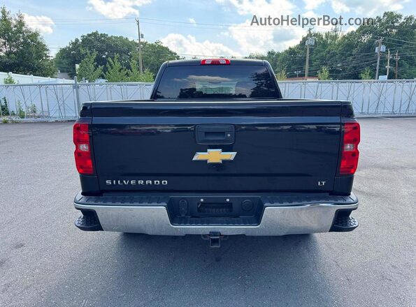 3GCUKRECXGG240147 2016 CHEVROLET SILVERADO Black Вид ззаду