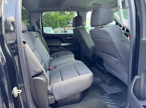 3GCUKRECXGG240147 2016 CHEVROLET SILVERADO Black Вид салону спереду