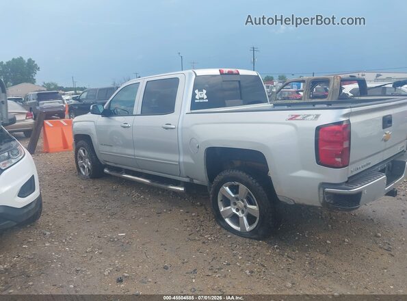 3GCUKRECXGG305305 2016 CHEVROLET SILVERADO Silver Trasero izquierdo