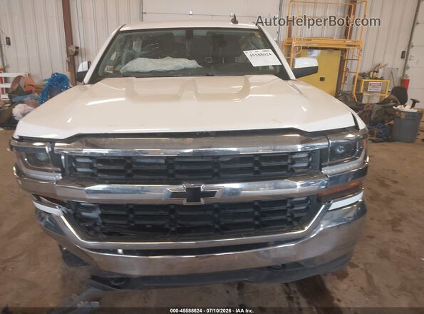 3GCUKRECXGG308656 2016 CHEVROLET SILVERADO White წინა პანელის ხედი