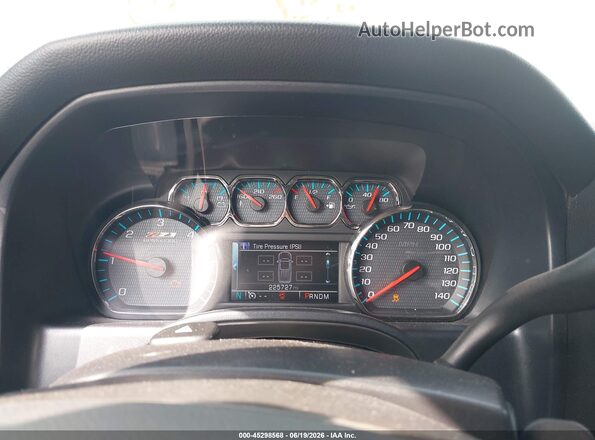 3GCUKRECXGG350485 2016 CHEVROLET SILVERADO Silver Vista de los asientos traseros