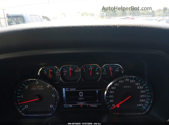 3GCUKRECXHG188360 2017 CHEVROLET SILVERADO Gray Widok tylnych siedzeń