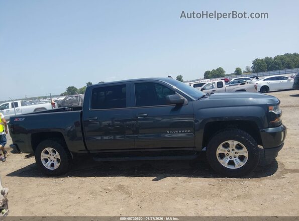 3GCUKRECXHG188360 2017 CHEVROLET SILVERADO Gray Widok wnętrza z tyłu
