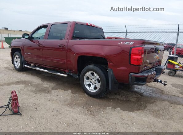 3GCUKRECXHG337883 2017 CHEVROLET SILVERADO Red Задня ліва чверть