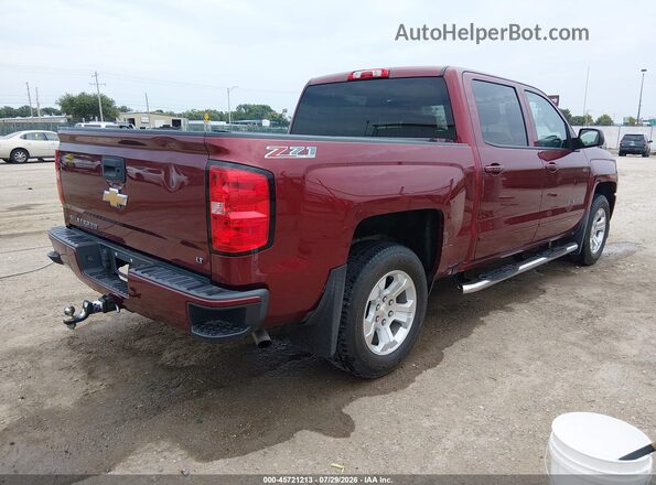 3GCUKRECXHG337883 2017 CHEVROLET SILVERADO Red Задня права чверть