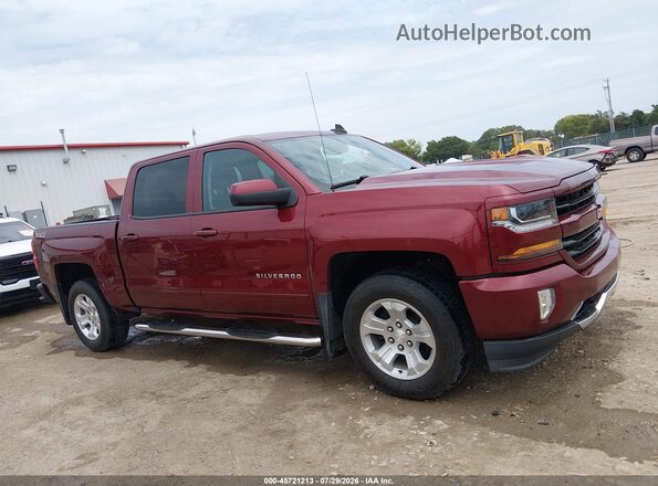 3GCUKRECXHG337883 2017 CHEVROLET SILVERADO Red Вид задньої частини салону