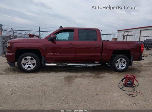 3GCUKRECXHG337883 2017 CHEVROLET SILVERADO Red Панорамний вид салону 360°