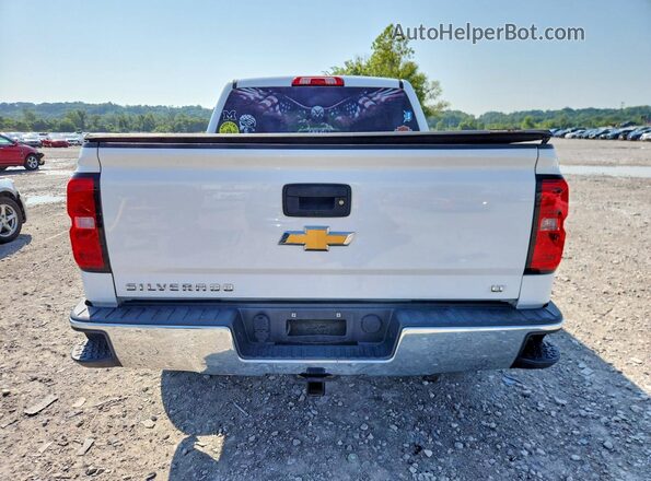 3GCUKRECXHG435506 2017 CHEVROLET SILVERADO White უკანა ხედი