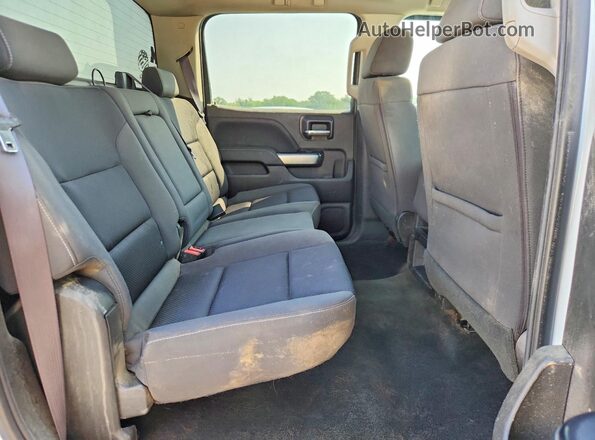 3GCUKRECXHG435506 2017 CHEVROLET SILVERADO White უკანა სავარძლების ხედი