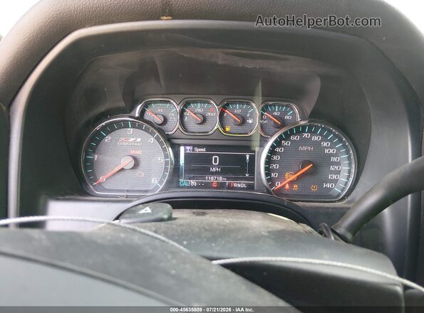 3GCUKRECXHG444495 2017 CHEVROLET SILVERADO Blue Вид задніх сидінь