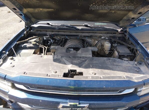 3GCUKRECXHG444495 2017 CHEVROLET SILVERADO Blue Вид ззаду