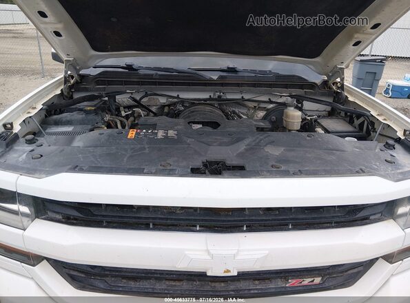 3GCUKRECXJG269896 2018 CHEVROLET SILVERADO White Vista trasera