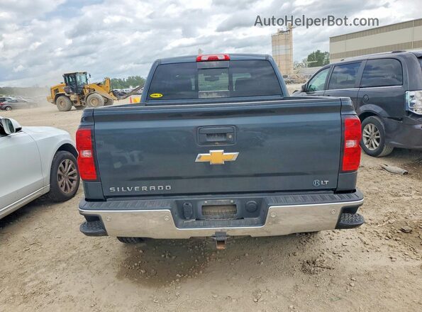 3GCUKRECXJG341812 2018 CHEVROLET SILVERADO Gray უკანა ხედი