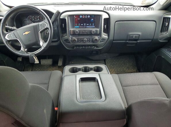 3GCUKRECXJG341812 2018 CHEVROLET SILVERADO Gray წინა პანელის ხედი