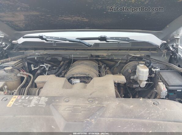 3GCUKRECXJG545834 2018 CHEVROLET SILVERADO Gray უკანა ხედი