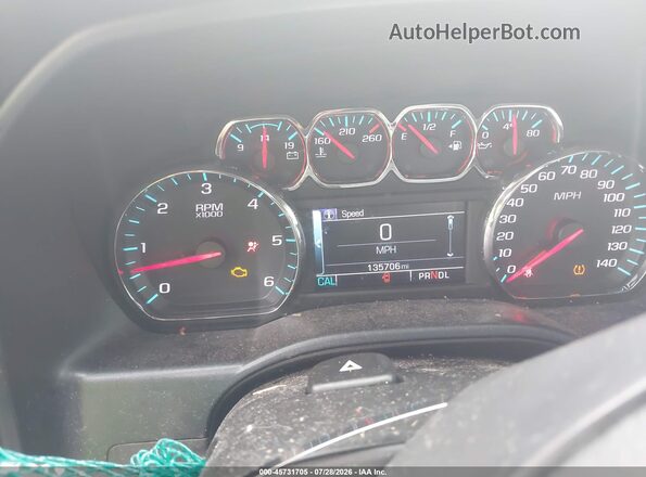 3GCUKRECXJG545834 2018 CHEVROLET SILVERADO Gray უკანა სავარძლების ხედი