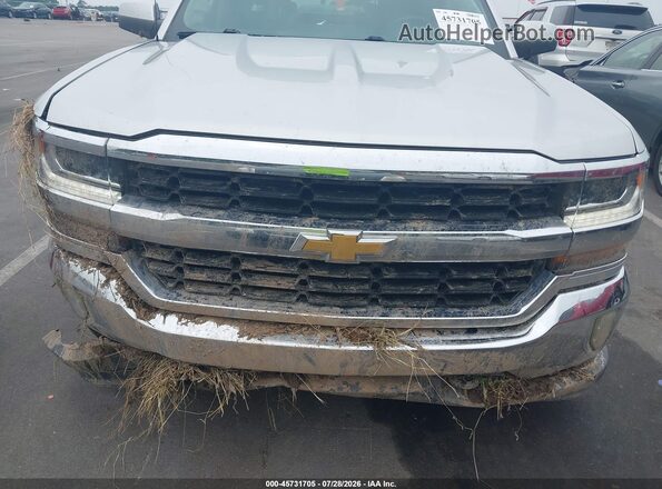 3GCUKRECXJG545834 2018 CHEVROLET SILVERADO Gray წინა ხედი