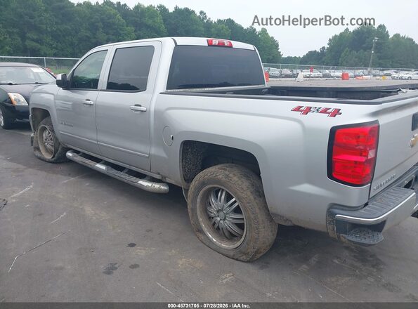 3GCUKRECXJG545834 2018 CHEVROLET SILVERADO Gray უკანა მარცხენა