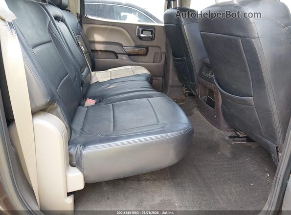 3GCUKREH2GG183695 2016 CHEVROLET SILVERADO Brown VIN კოდის სტიკერის ხედი