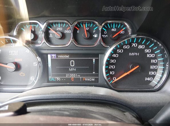 3GCUKREH2GG183695 2016 CHEVROLET SILVERADO Brown უკანა სავარძლების ხედი