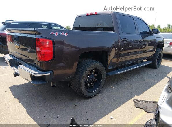 3GCUKREH2GG183695 2016 CHEVROLET SILVERADO Brown უკანა მარჯვენა