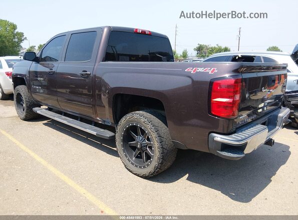 3GCUKREH2GG183695 2016 CHEVROLET SILVERADO Brown უკანა მარცხენა