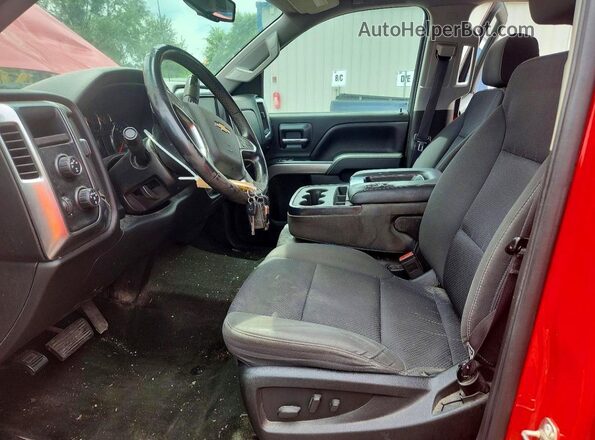 3GCUKREH7GG163328 2016 CHEVROLET SILVERADO Red Front interior view