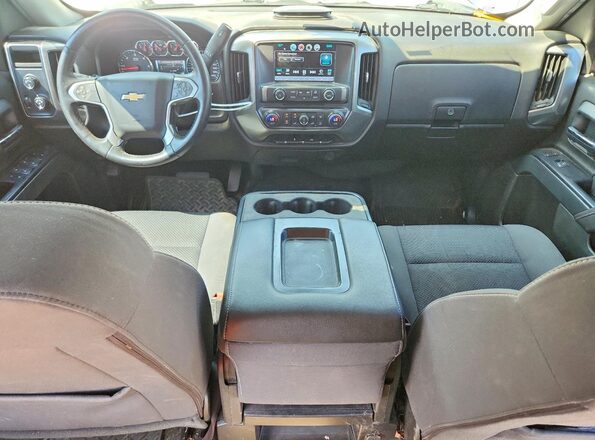 3GCUKREH7JG101242 2018 CHEVROLET SILVERADO Silver Առջևի վահանակի տեսք