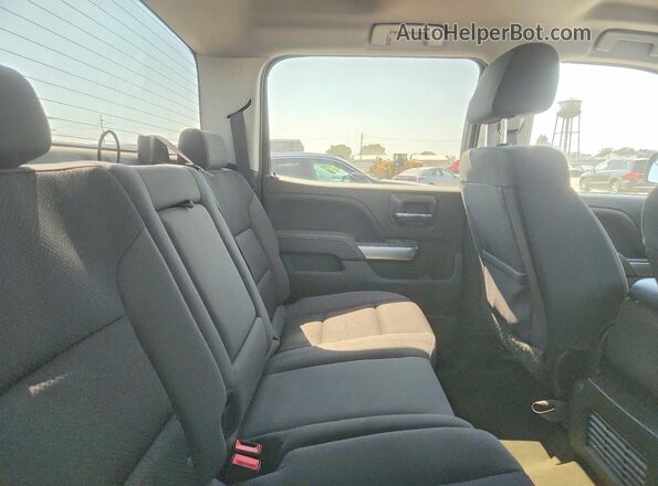 3GCUKRER8JG293389 2018 CHEVROLET SILVERADO Gray Vista de los asientos traseros