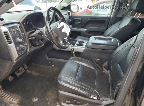 3GCUKSEC0GG227396 2016 CHEVROLET SILVERADO Black Widok wnętrza z przodu