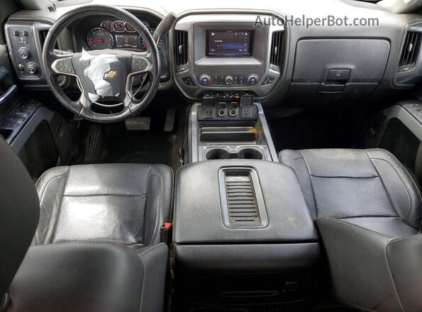3GCUKSEC0GG227396 2016 CHEVROLET SILVERADO Black Widok deski rozdzielczej