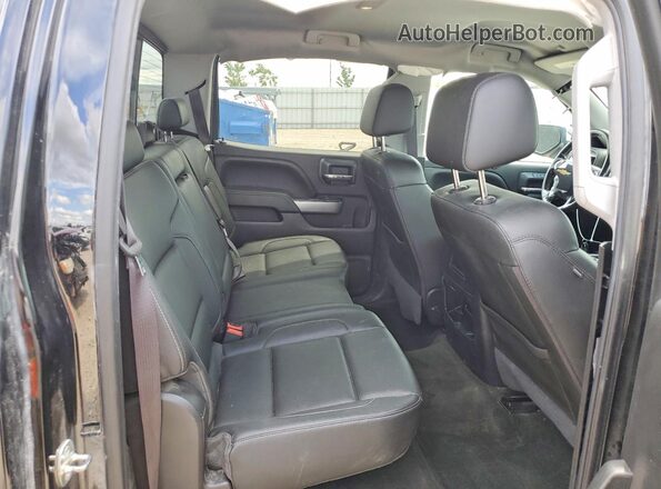3GCUKSEC0GG227396 2016 CHEVROLET SILVERADO Black Widok tylnych siedzeń