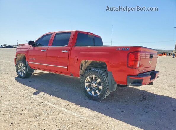 3GCUKSEC0GG263900 2016 CHEVROLET SILVERADO Red Trasero izquierdo