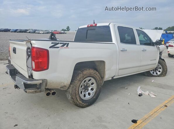 3GCUKSEC2JG157911 2018 CHEVROLET SILVERADO White Trasero derecho